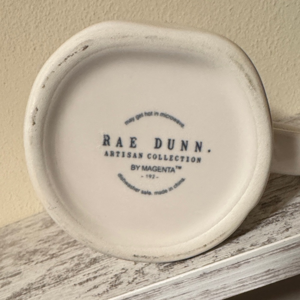 Rae Dunn “MY LOVE” Ceramic Mug Pink Interior - Picture 6 of 6